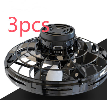 Mini Fingertip Gyro Interactive Decompression Toy Drone LED