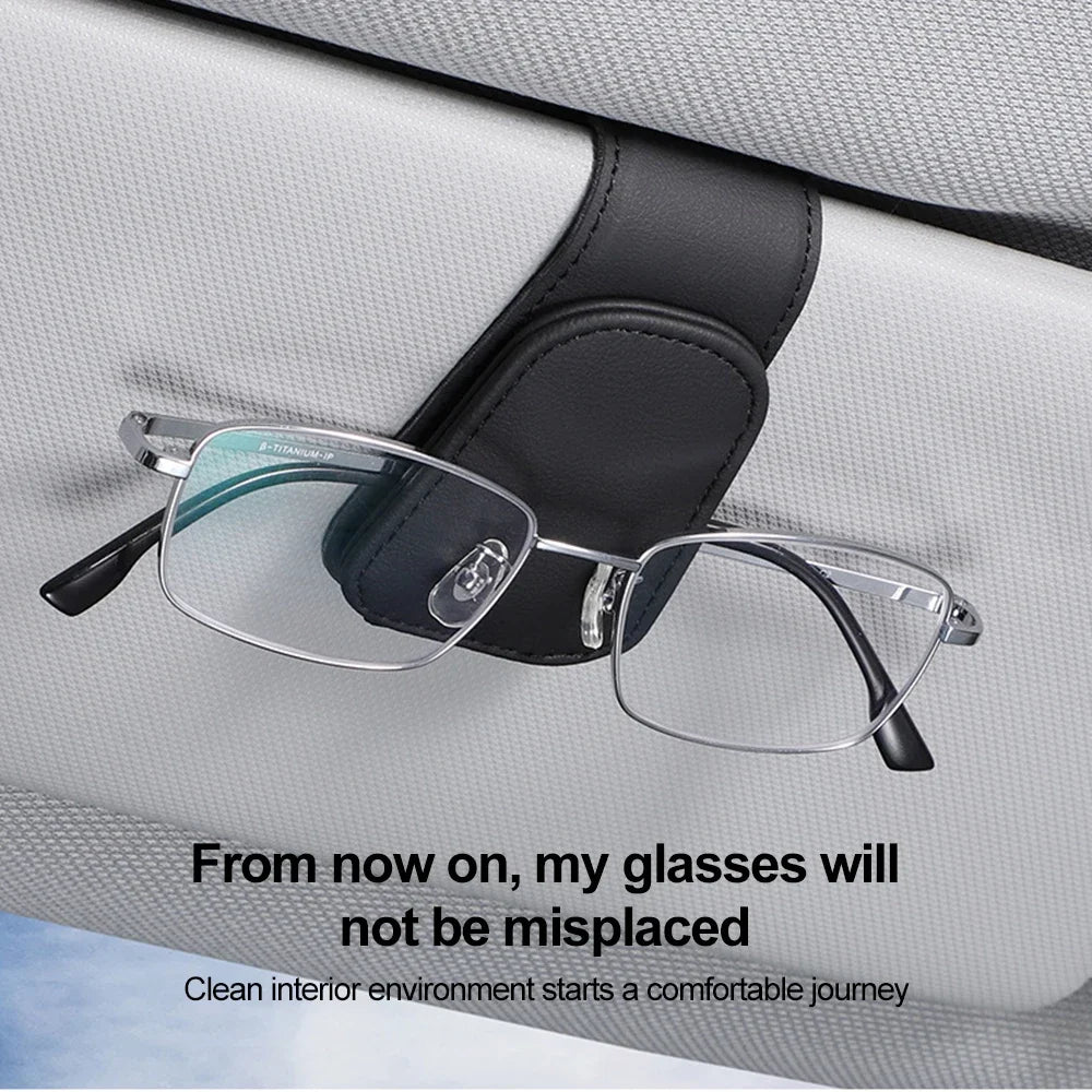 Premium sunglass holder for cars