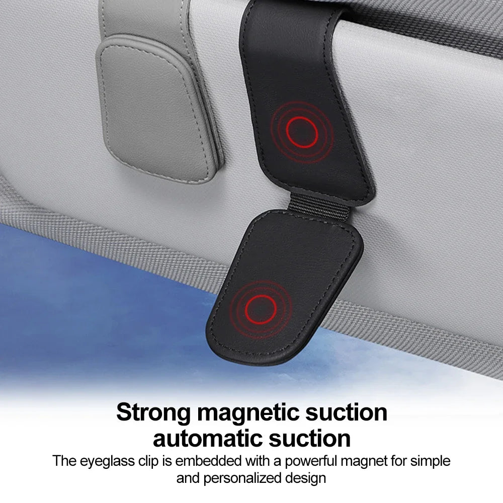 Premium sunglass holder for cars