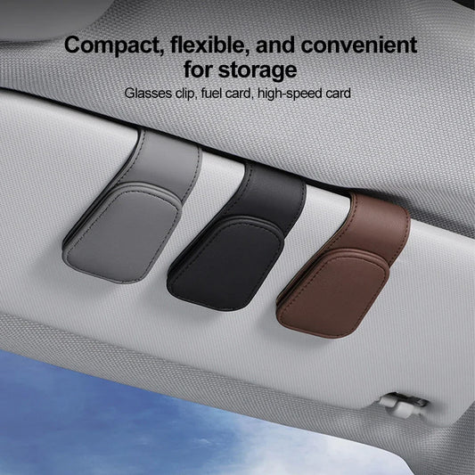 Premium sunglass holder for cars